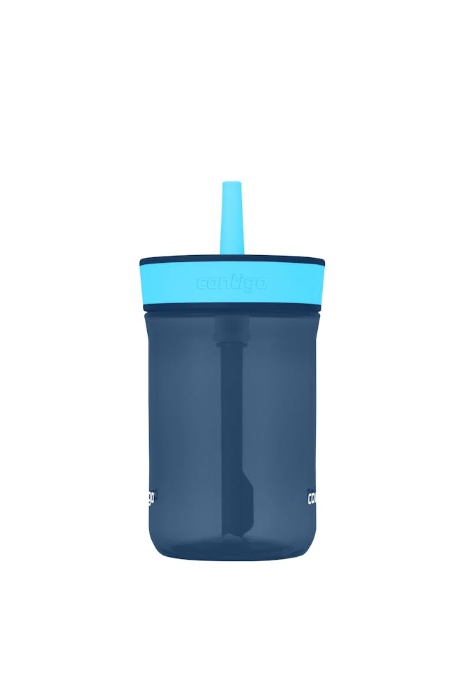 Kids Leighton Spill-Proof Tumbler with Straw, 14oz., 2-Pack - Blueberry & Blue Raspberry